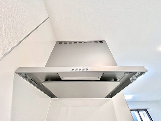 【その他設備(レンジフード)】基本的なお手入れはフィルターのみ！お手入れのしやすさも魅力です。