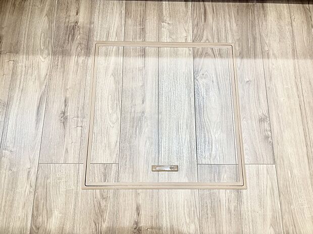 【その他設備(床下収納)】床下収納付き!日用品・非常用品の収納にも大活躍。