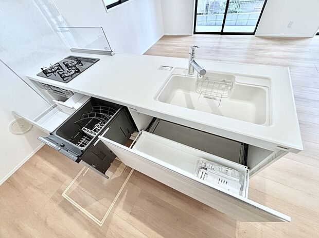 【その他設備(スライド収納)】使いやすさを優先したスライド式収納タイプ！