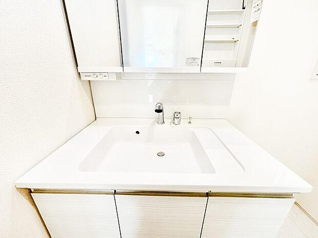 【その他設備(ハンドシャワー水栓)】ハンドシャワー付き！使いやすい洗面台。