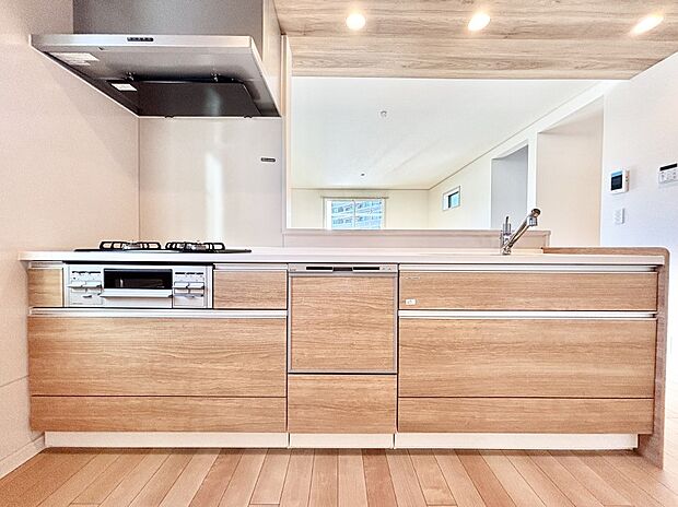 【キッチン】お料理を効率的に、楽しく！システムキッチン  