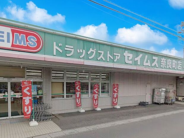 ドラッグセイムス奈良町店（約450m）