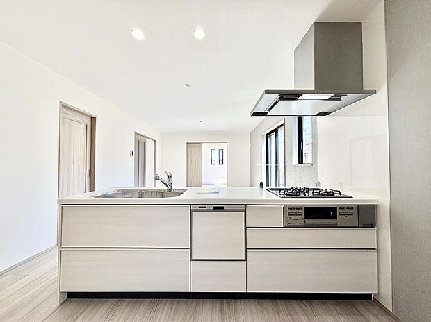 【キッチン】お料理を効率的に、楽しく!システムキッチン