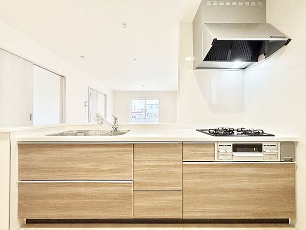 【キッチン】お料理を効率的に、楽しく！システムキッチン