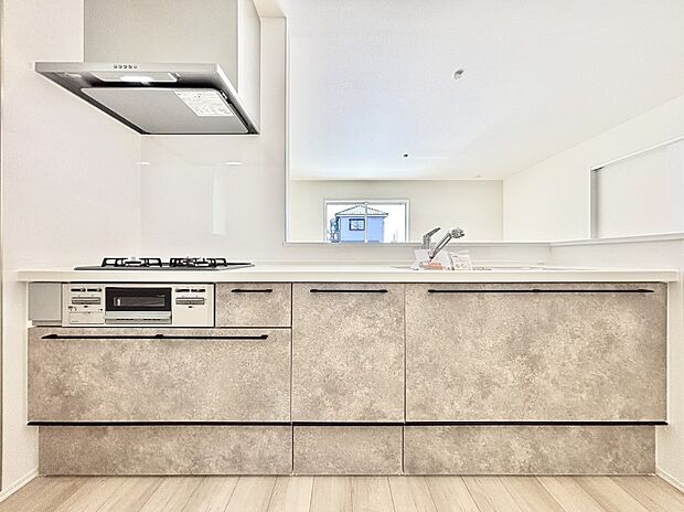 【キッチン】お料理を効率的に、楽しく！システムキッチン  