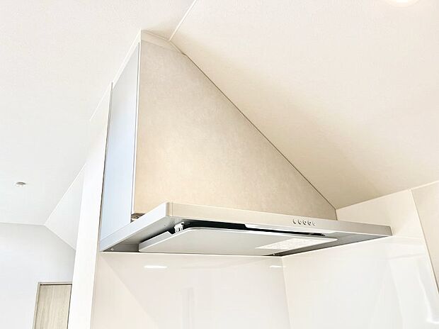 【その他設備(レンジフード)】基本的なお手入れはフィルターのみ!お手入れのしやすさも魅力です。