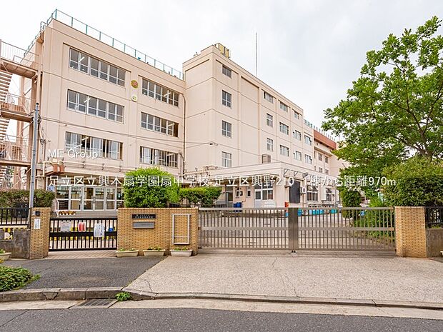 足立区立興本扇学園扇中学校(約970m)