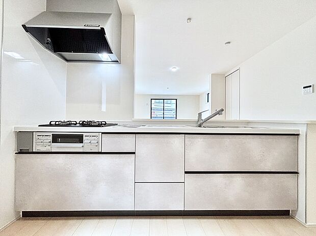 【キッチン】お料理を効率的に、楽しく！システムキッチン  