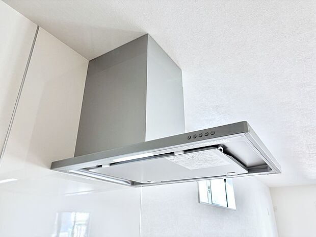 【その他設備(レンジフード)】基本的なお手入れはフィルターのみ!お手入れのしやすさも魅力です。