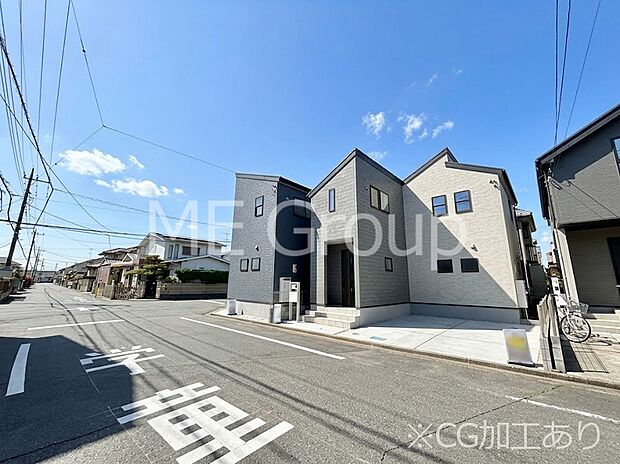 【前面道路含む現地写真】堂々完成！！ ここから始まる新生活を応援いたします！ 