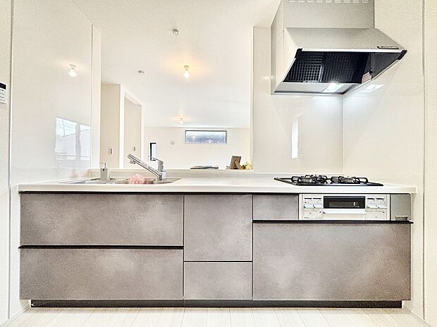 【キッチン】お料理を効率的に、楽しく!システムキッチン