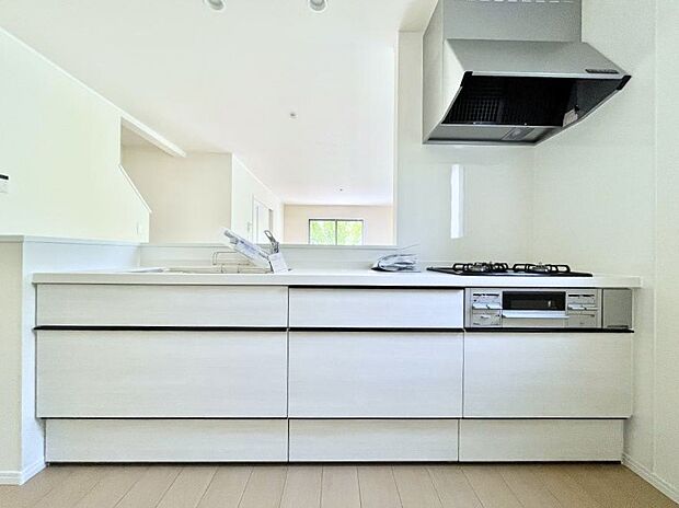 【キッチン】お料理を効率的に、楽しく！システムキッチン  