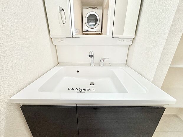 【その他設備(シャワー水栓)】ハンドシャワー付き！使いやすい洗面台。