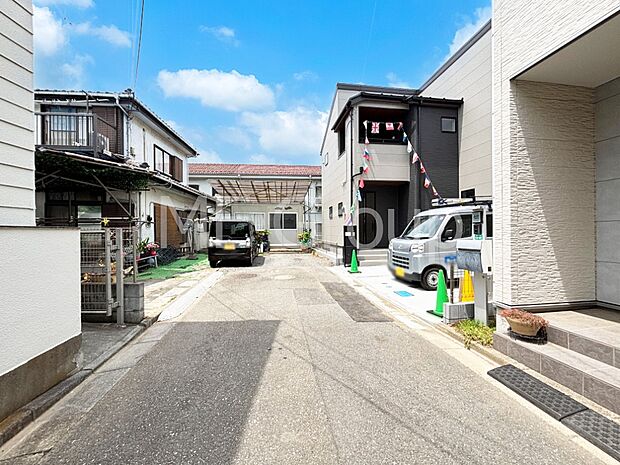 【前面道路含む現地写真】ここから始まる新生活を応援いたします
