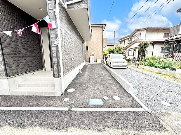 【駐車場】生活に欠かせない駐車スペース。