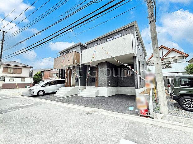 【前面道路含む現地写真】堂々完成!! ここから始まる新生活を応援いたします!