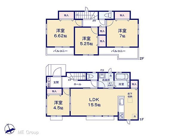 【4LDK】図面と異なる場合は現況を優先