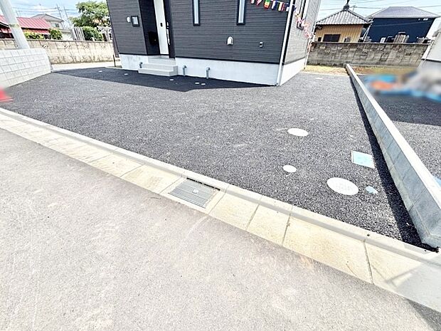 【駐車場】目の前が駐車場だと雨の日も大量にお買い物をした時も便利ですね