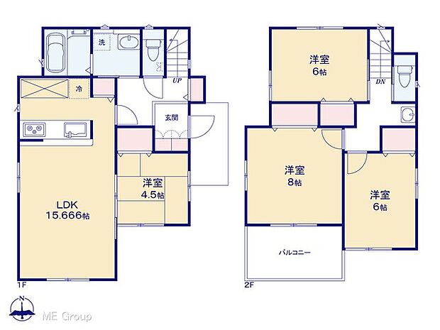 【4LDK】図面と異なる場合は現況を優先