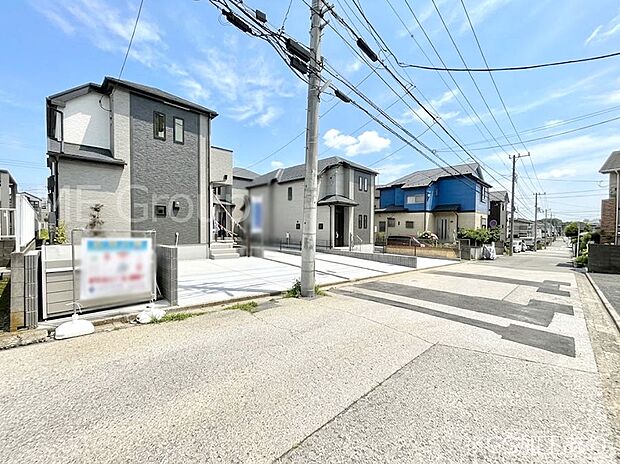 【前面道路含む現地写真】ここから始まる新生活を応援いたします