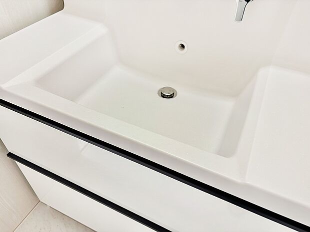 【その他設備(ハンドシャワー水栓)】ハンドシャワー付き！使いやすい洗面台。