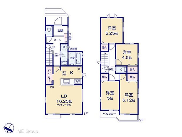 【4LDK】図面と異なる場合は現況を優先