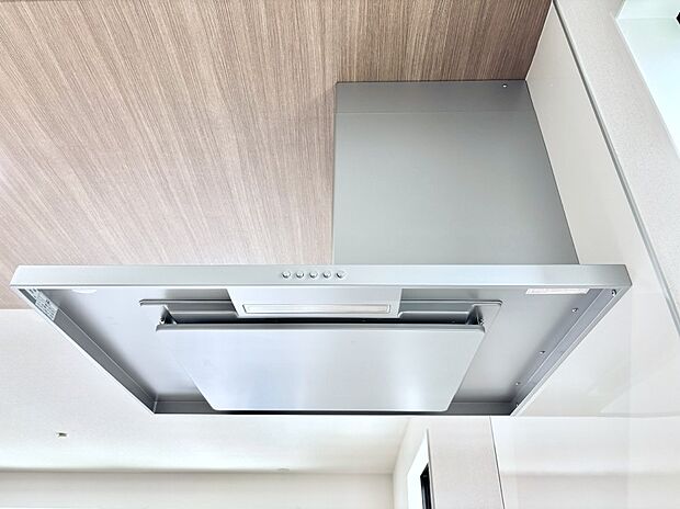 【その他設備(レンジフード)】基本的なお手入れはフィルターのみ!お手入れのしやすさも魅力です。