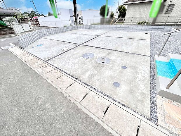 【駐車場】生活に欠かせない駐車スペース。