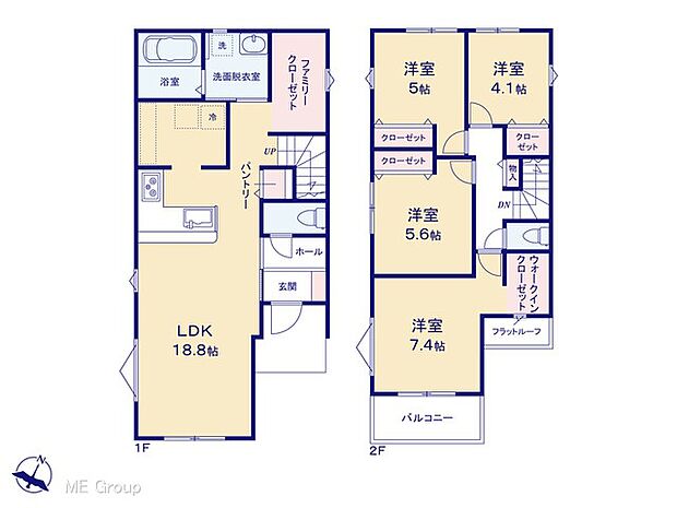 【4LDK】図面と異なる場合は現況を優先
