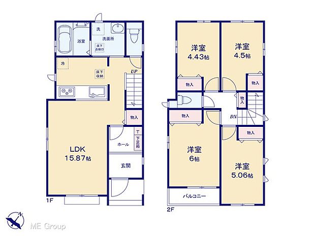 【4LDK】図面と異なる場合は現況を優先