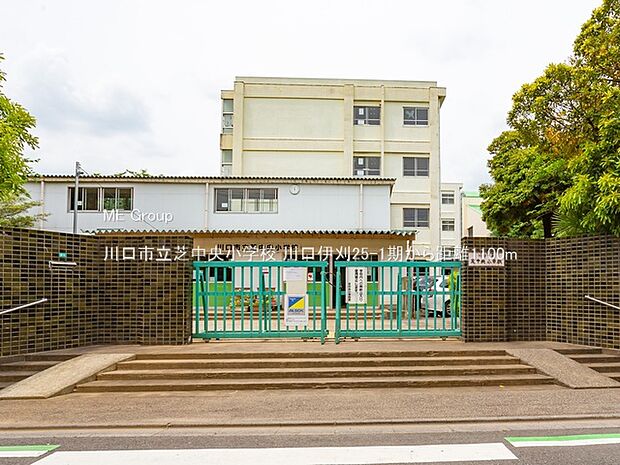 川口市立芝中央小学校（約1,100m）