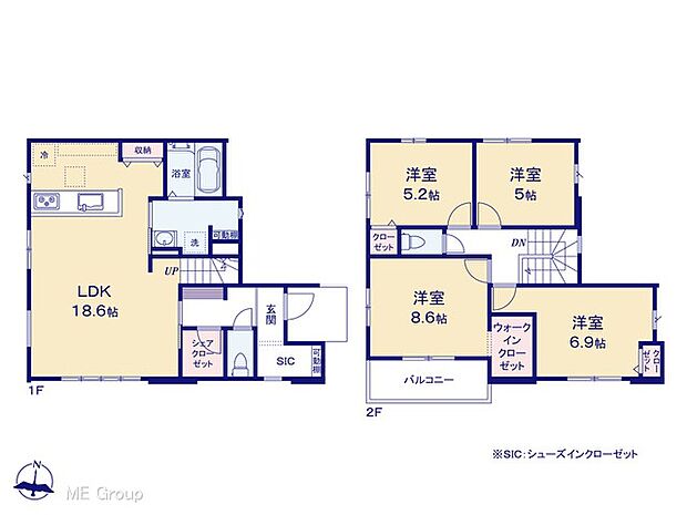 【4LDK】図面と異なる場合は現況を優先