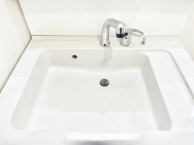 【その他設備(ハンドシャワー水栓)】ハンドシャワー付き！使いやすい洗面台。