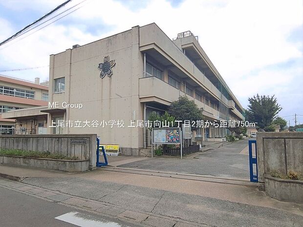 上尾市立大谷小学校（約750m）