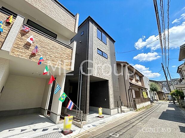 【前面道路含む現地写真】堂々完成!! ここから始まる新生活を応援いたします!