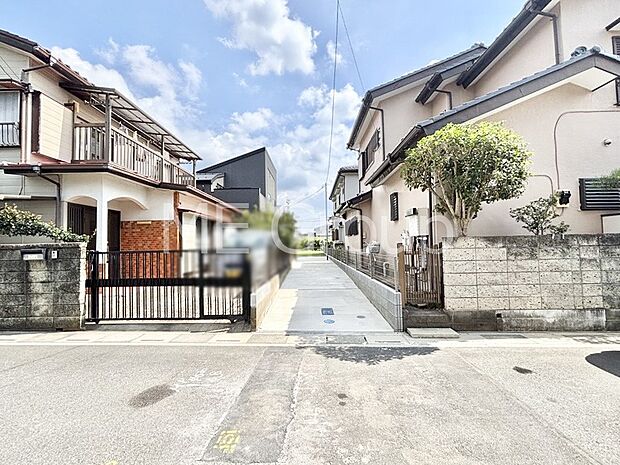 【前面道路含む現地写真】ここから始まる新生活を応援いたします