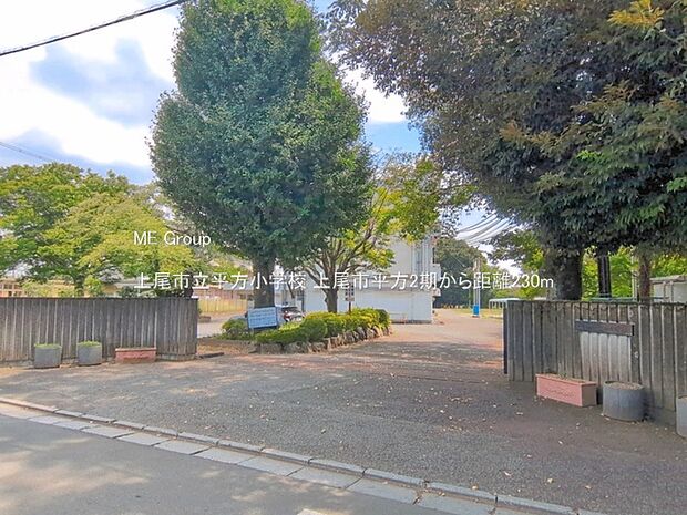 上尾市立平方小学校（約230m・徒歩3分）