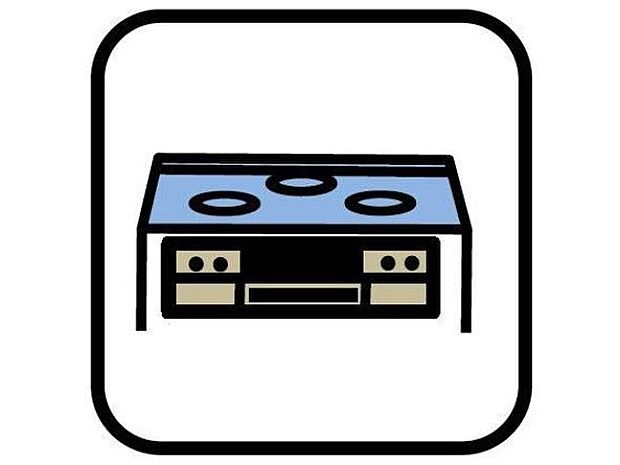 【その他】「3口ガスコンロ」　慣れている方も多く、火力が目に見えるため、使いやすいという方も多い、3口のガスコンロ仕様です。