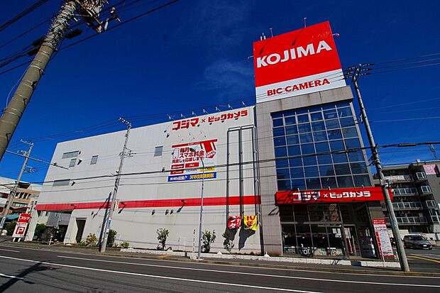 コジマ・ビックカメラ横浜大口店(約750m・徒歩10分)