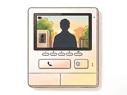 モニター付きインターホン