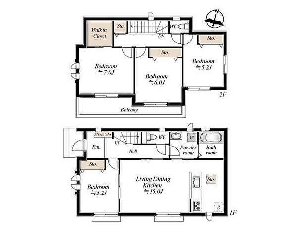 (A号棟)、価格4790万円、4LDK、土地面積140.5m2、建物面積96.47m2