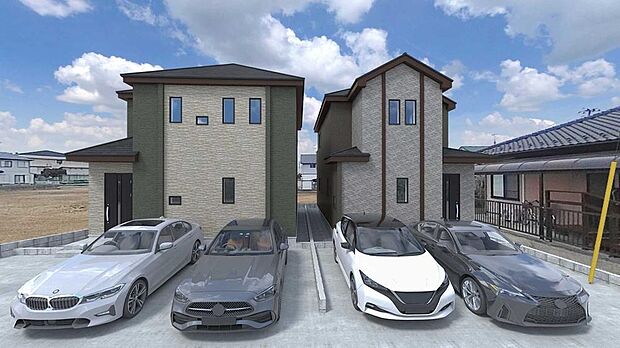 郡山五丁目に新規分譲!全2棟の販売です。全居室収納スペース有!収納豊富な4LDK♪是非ご検討下さいませ(^^)