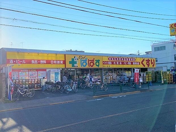 どらっぐぱぱす南小岩店(約850m)