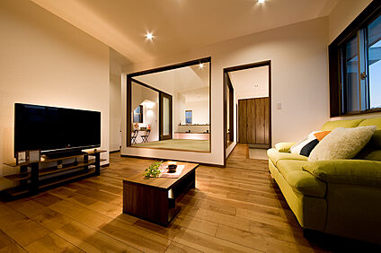 リビング施工例