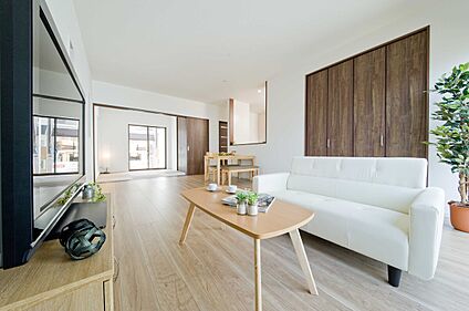 弊社施工例　リビング