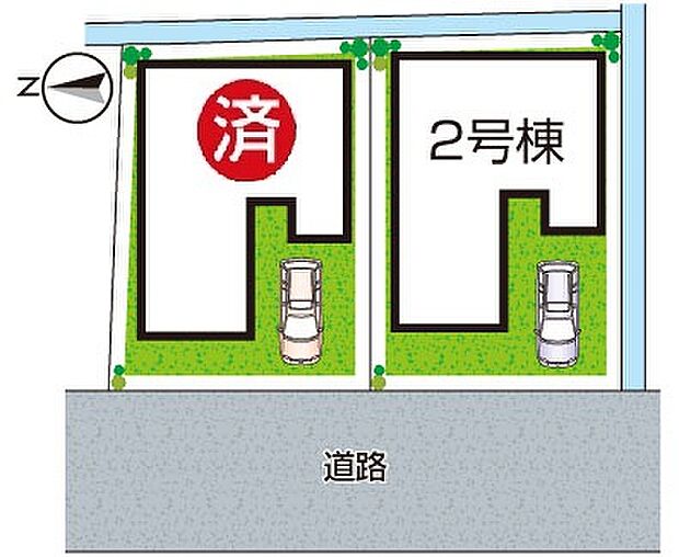 クレイドルガーデン城陽市奈島久保野　全２邸