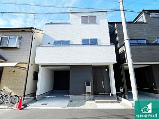 31(土)1(日)現地説明会　東大阪市大蓮北　全3邸 外観