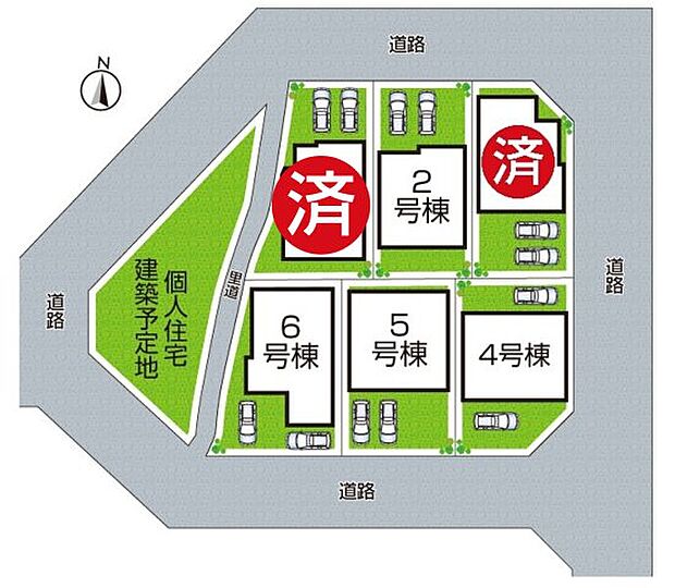 全6区画