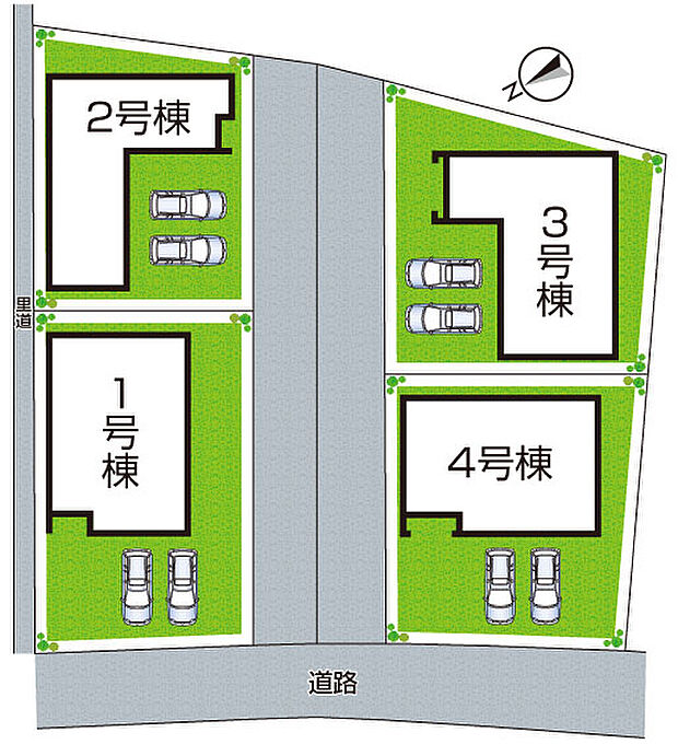 全4区画