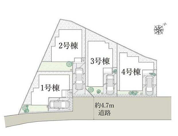 全4区画